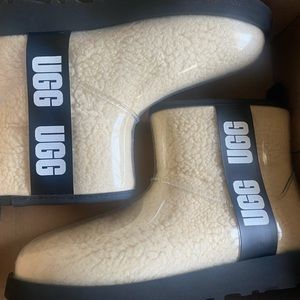 Ugg Classic Mini Waterproof Clear Boot
